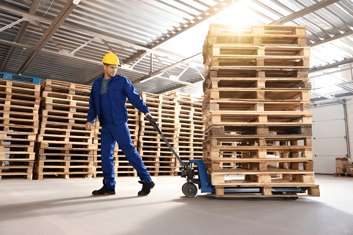 pallets at Verdetrader